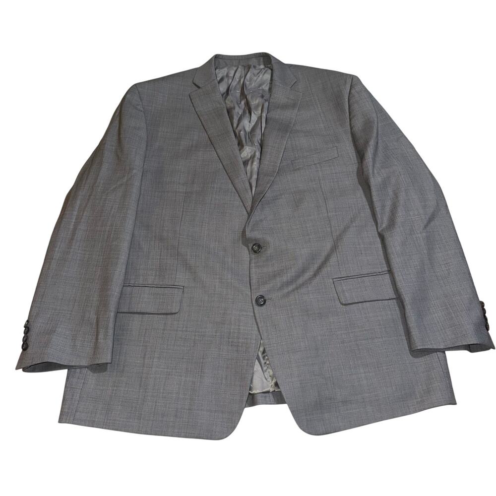 Michael Kors men’s grey wool blend coat blazer